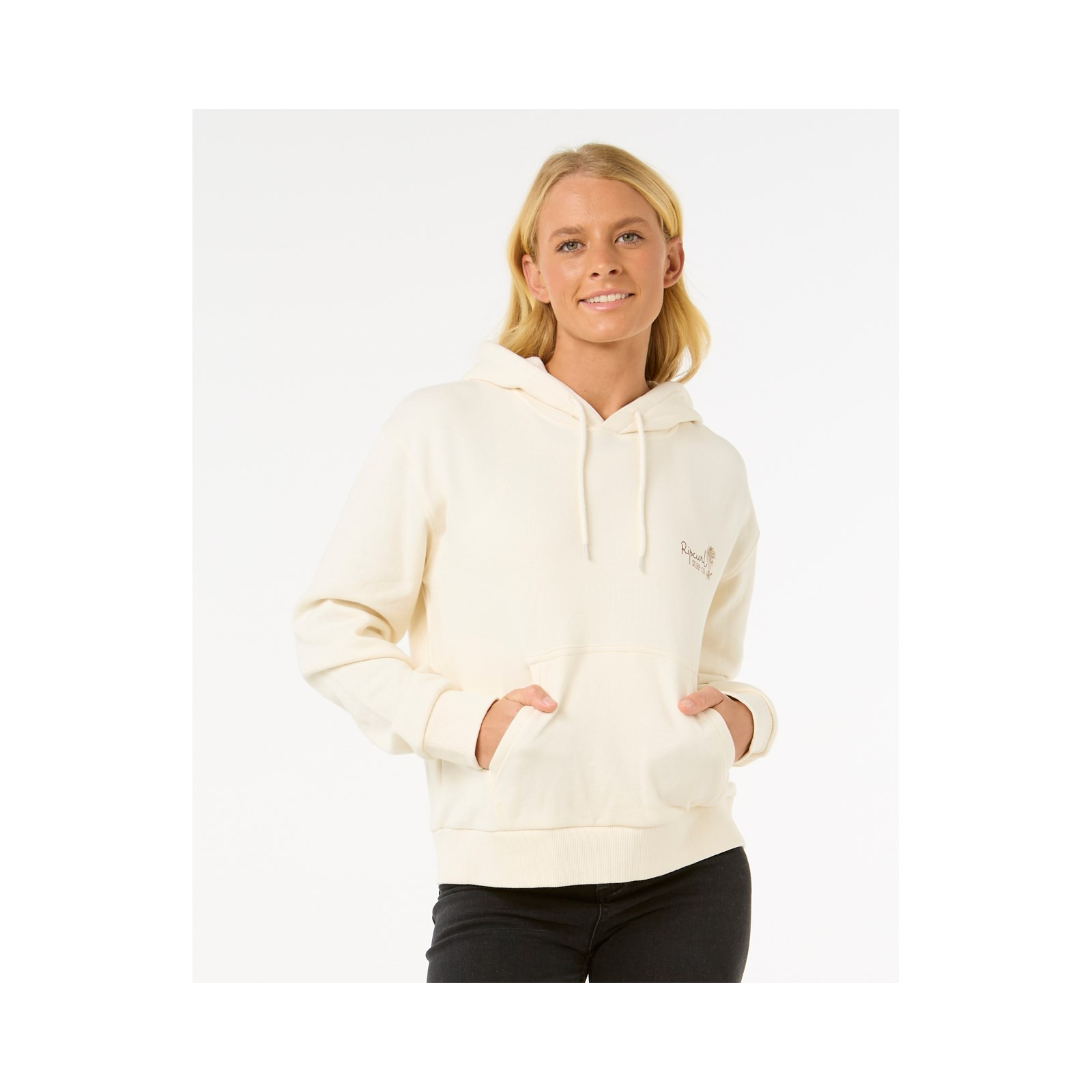 mikina RIP CURL - Paradise Bay Relaxed Hood Bone (3021) velikost: L