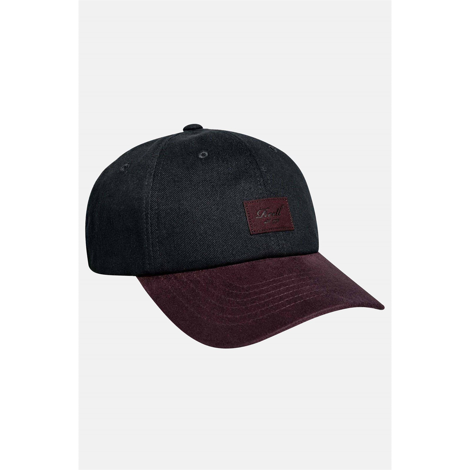 kšiltovka REELL - Arc Suede Cap Black (120) velikost: OS