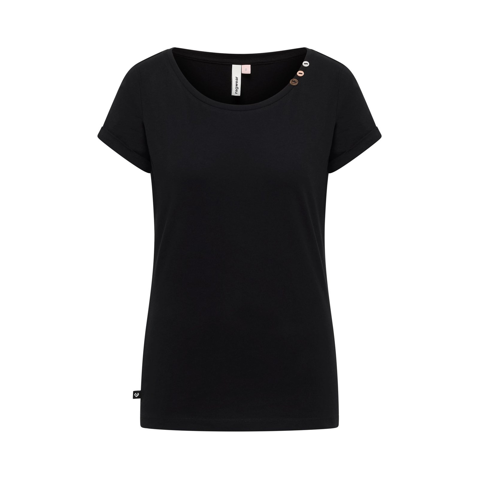 triko RAGWEAR - Fllorah Gots Black (1010)