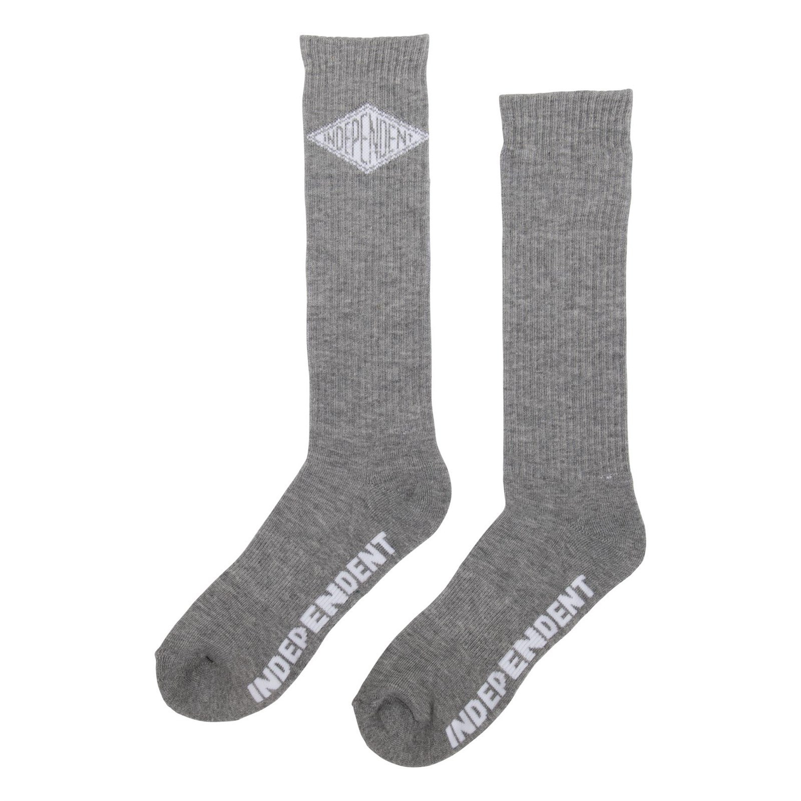 ponožky INDEPENDENT - Diamond Groundwork Crew Socks Charcoal 9-11 1 Pair (153399)