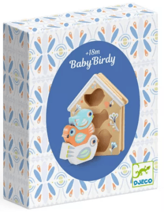 DJECO Vkládací puzzle Ptačí budka