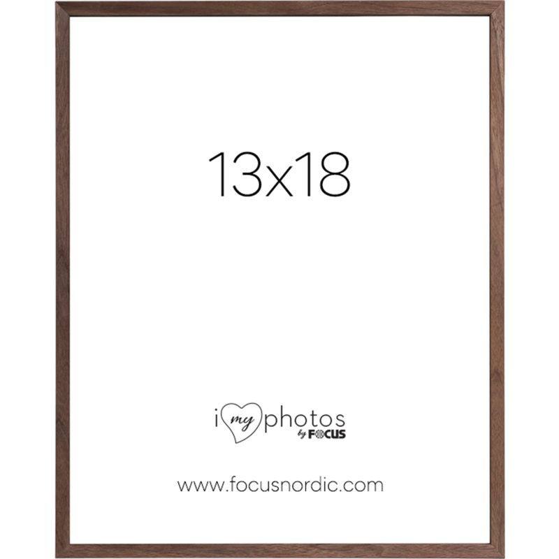 FOCUS ROCK  rám 13x18 dřevo, ořech