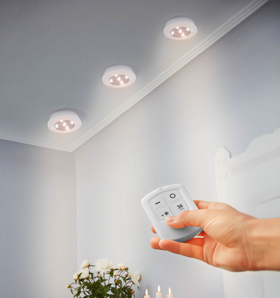 Die moderne Hausfrau LED bodová světla, 3 ks