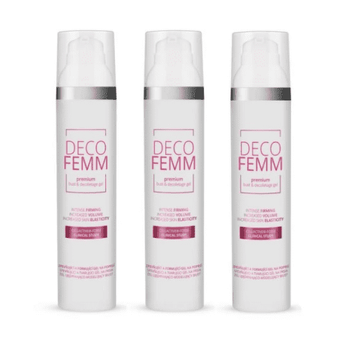 DecoFemm zpevňující formující gel poprsí 3x100ml