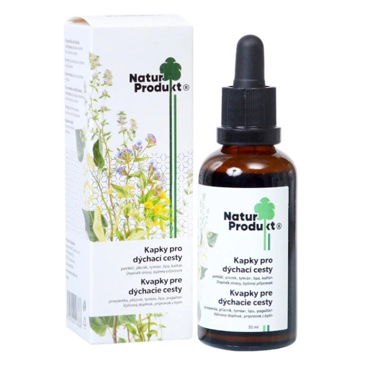 NATURPRODUKT Kapky pro dýchací cesty 50 ml