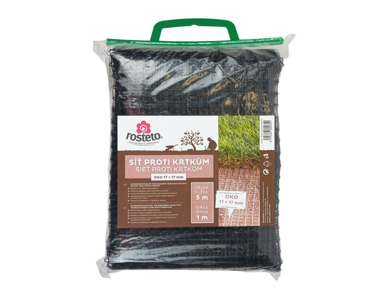 Síť proti krtkům ROSTETO 5 x 1m