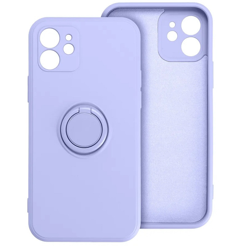 Pouzdro silikon Samsung A566 Galaxy A56 5G Vennus Ring fialové