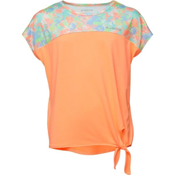 Lotto AZUSI Dívčí sportovní triko, lososová, velikost