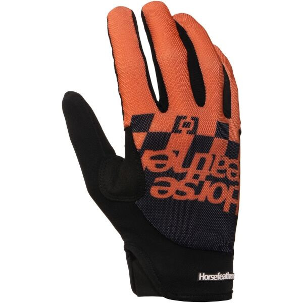 Horsefeathers DIGGER Pánské cyklistické rukavice, černá, velikost