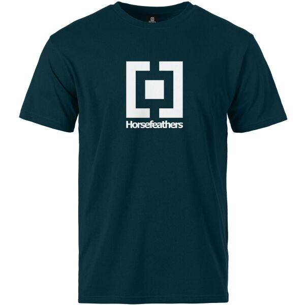 Horsefeathers BASE Pánské tričko, tmavě modrá, velikost