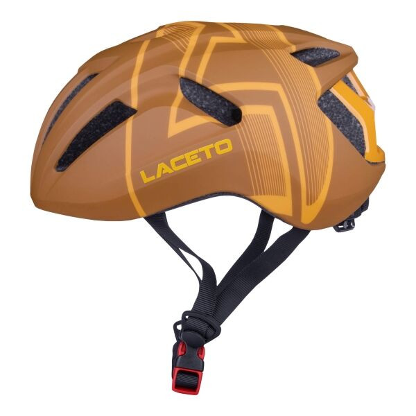 Laceto CAMINO Silniční cyklistická helma, hnědá, velikost