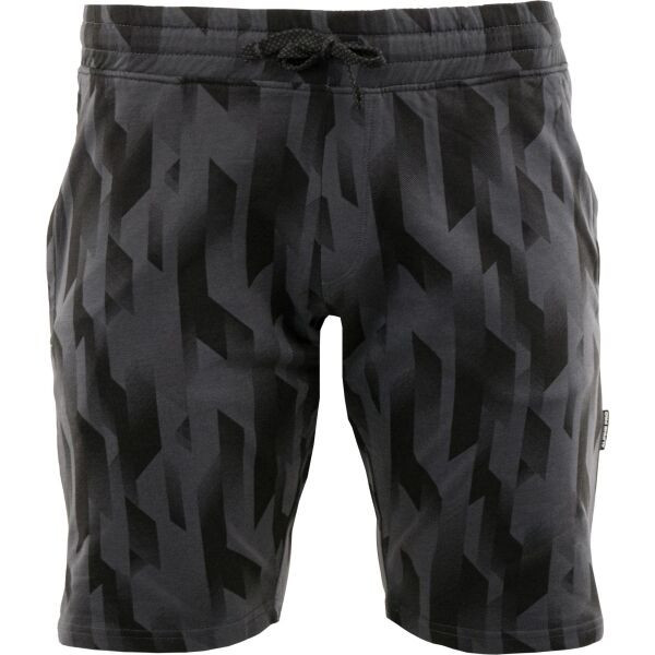 ALPINE PRO SAFER Pánské šortky, šedá, velikost