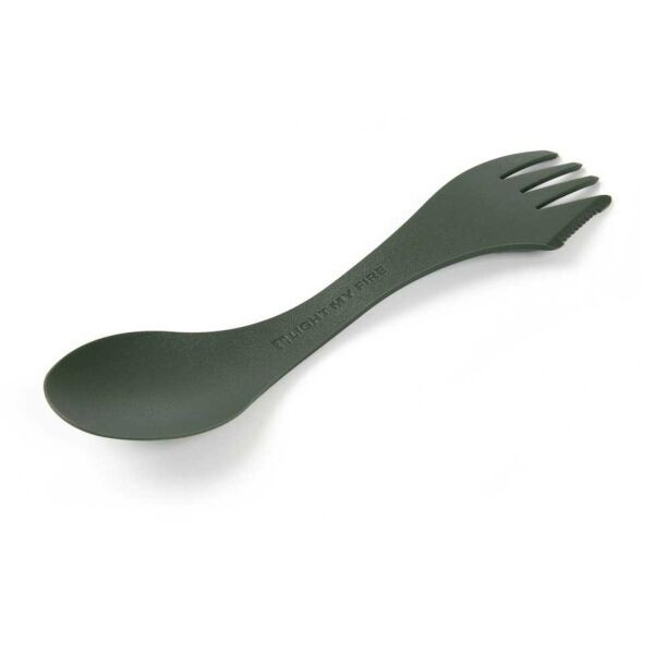 Light my fire SPORK MEDIUM 2-PACK Příbor, tmavě zelená, velikost