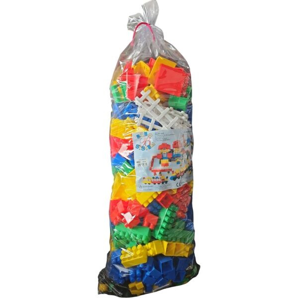 RELAKS-TOYS BOBO 400 KS Dětské kostky, mix, velikost