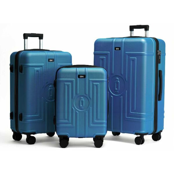 ROWEX CASOLVER SET Sada cestovních kufrů, modrá, velikost