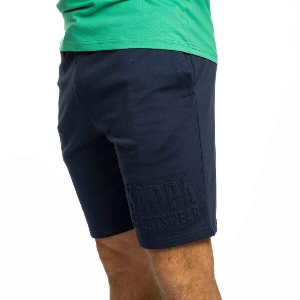 Kappa LOGO GEGHIRO Pánské šortky, tmavě modrá, velikost