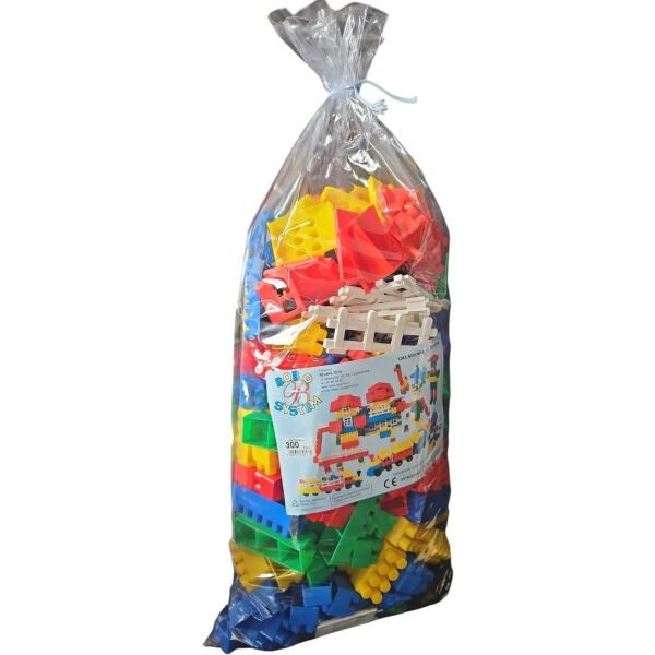 RELAKS-TOYS BOBO 300 KS Dětské kostky, mix, velikost