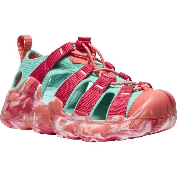 Keen HYPERPORT H2 YOUTH Dívčí sandály, červená, velikost 36