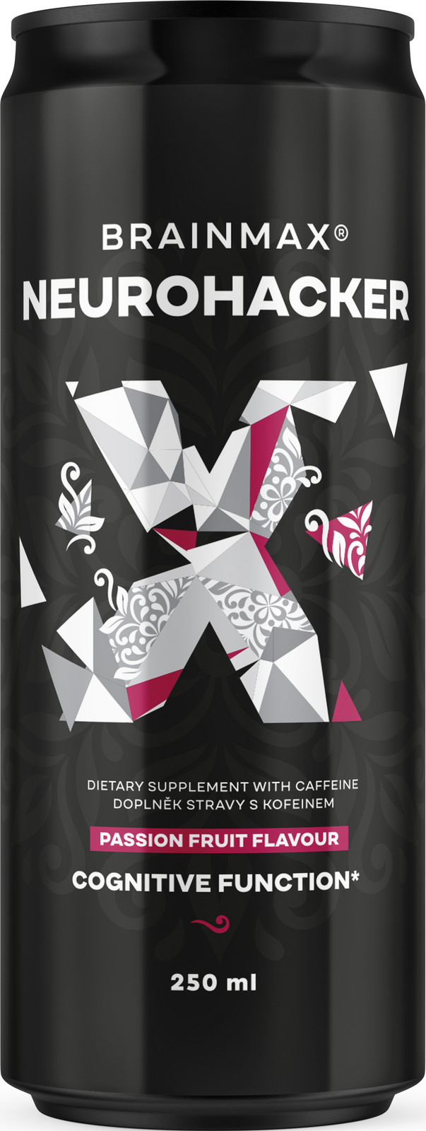 BrainMax Neurohacker Drink, Maracuja, 250 ml