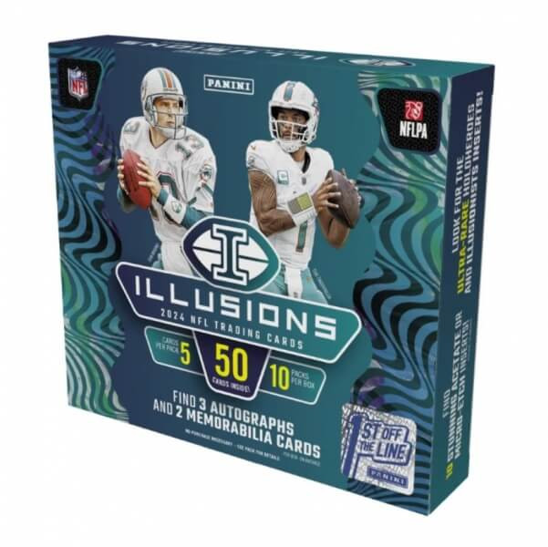 2024 Panini Illusions Football Hobby Box - karty NFL