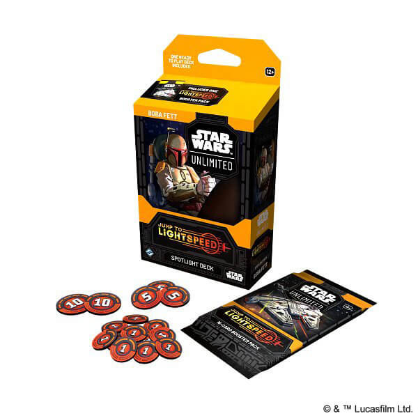 Star Wars: Unlimited TCG - Jump to Lightspeed Spotlight Deck - Boba Fett