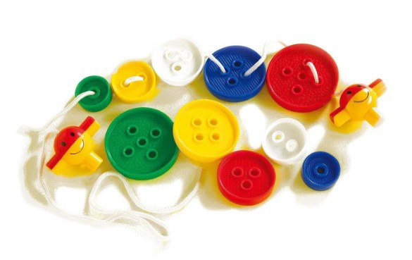EDX Education Navlékaní velkých knoflíků (54 ks)