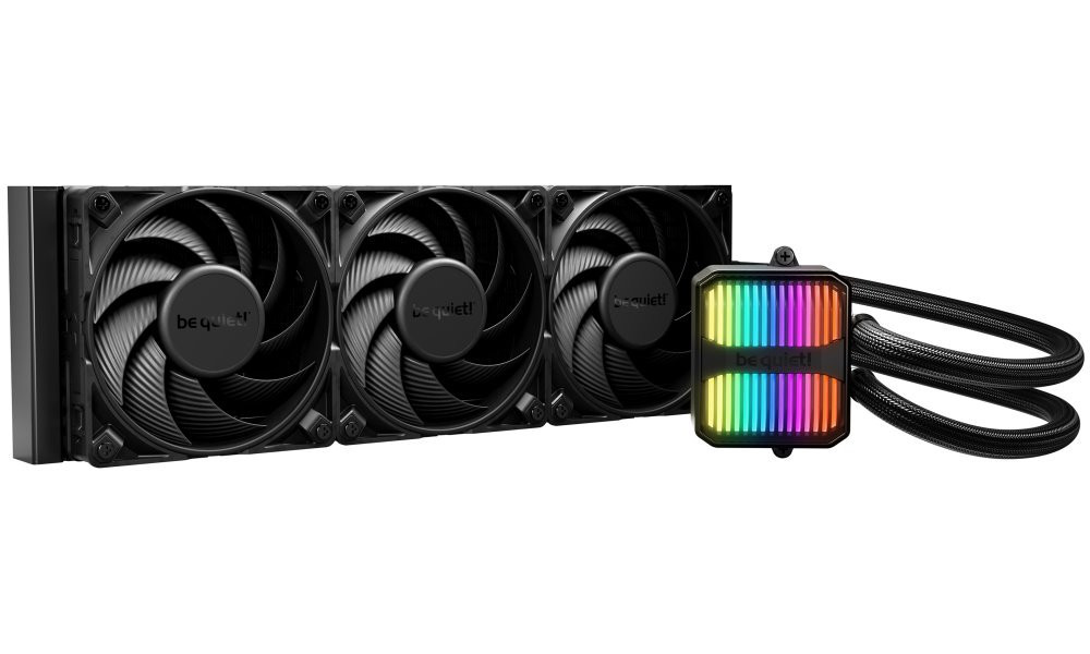 Be quiet! vodní chladič CPU Silent Loop 3 ARGB 360mm / 3x120mm PWM fan / Intel i AMD / černý, BW025