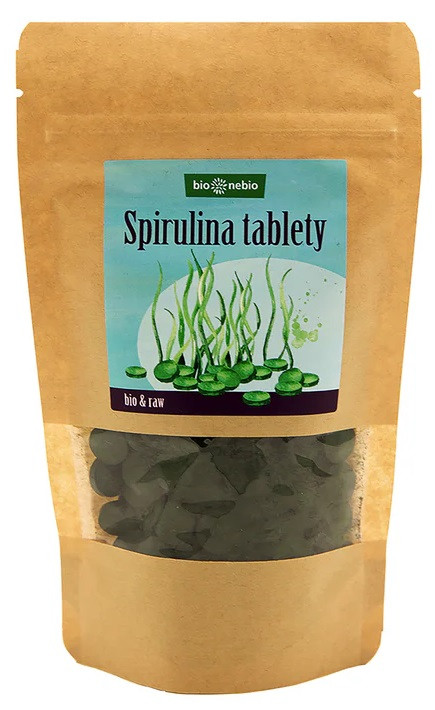 Tablety Spirulina 100 g BIO   BIO NEBIO