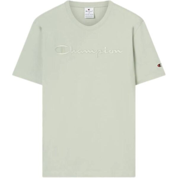 Champion LEGACY Pánské tričko, světle zelená, velikost