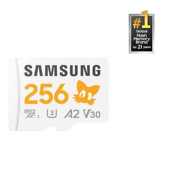 Samsung micro SDXC 256GB PRO Plus 'Sonic the Hedgehog' + SD adaptér