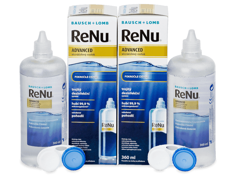 Bausch & Lomb Roztok ReNu Advanced 2x 360 ml