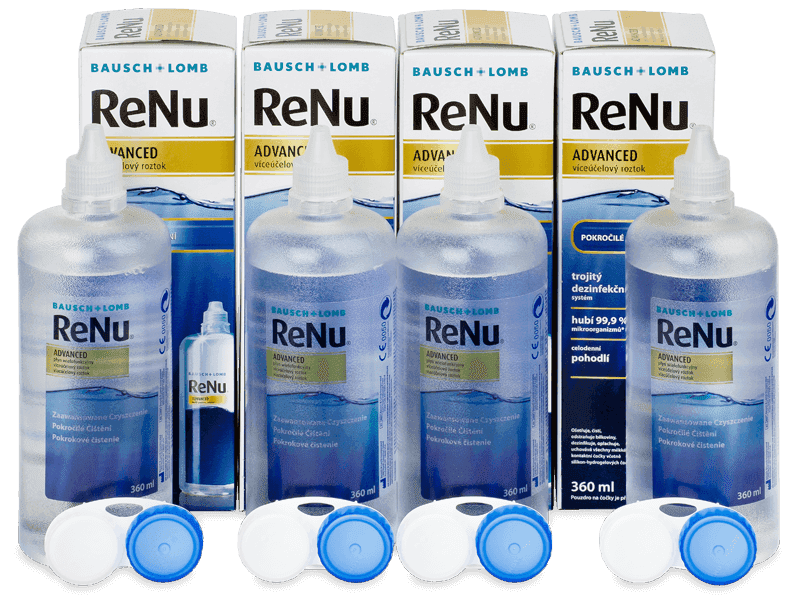 Bausch & Lomb Roztok ReNu Advanced 4x 360 ml
