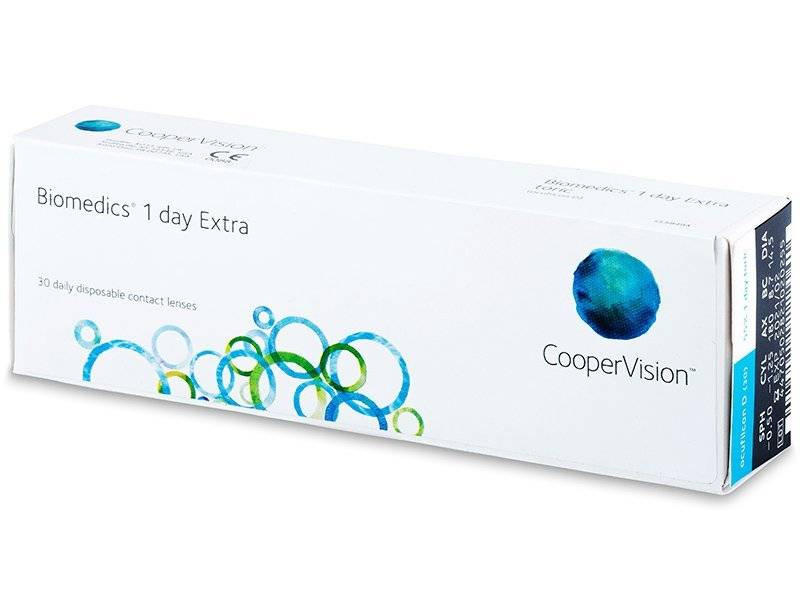 CooperVision Biomedics 1 Day Extra (30 čoček)
