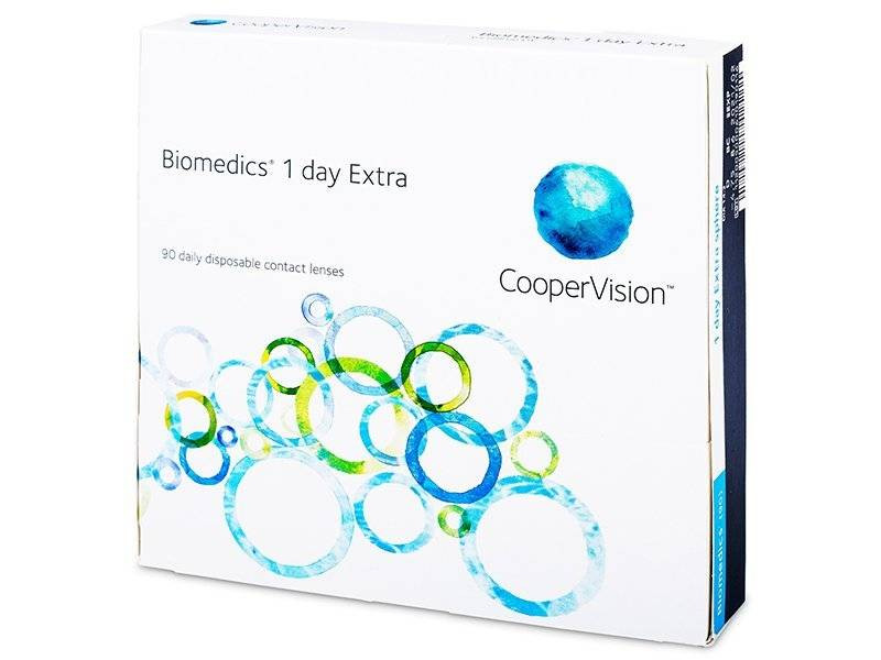 CooperVision Biomedics 1 Day Extra (90 čoček)