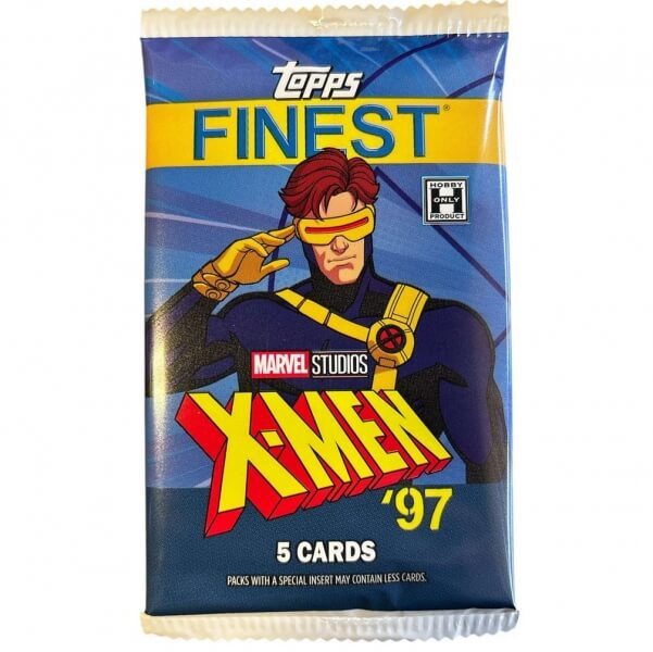 2025 Topps Finest Marvel X-Men '97 Trading Cards Hobby Balíček