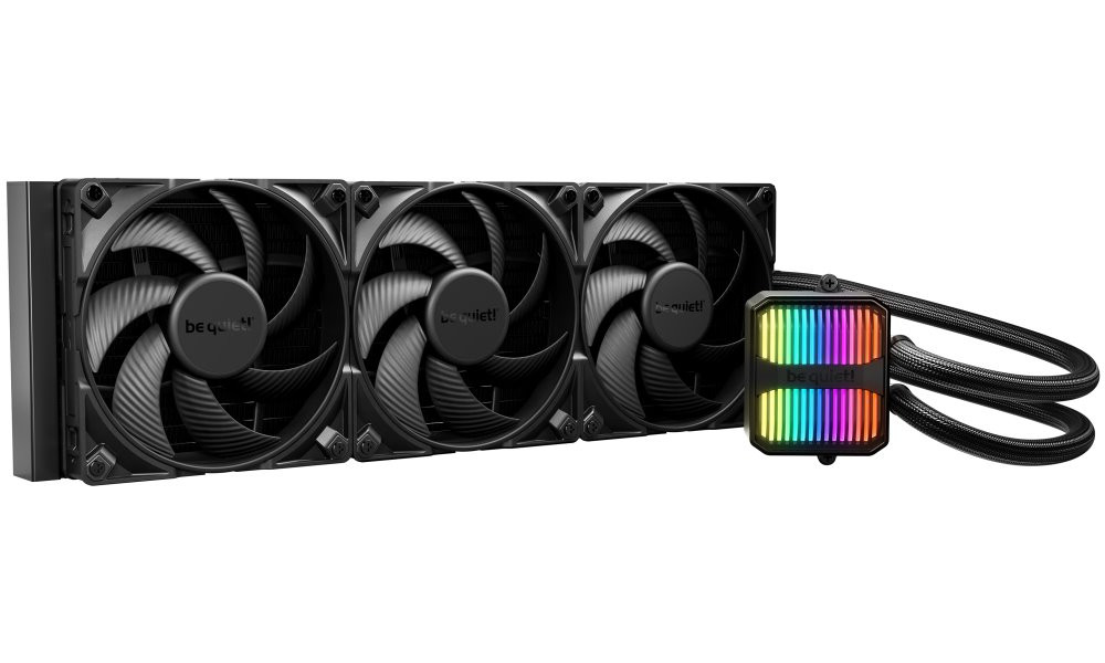 Be quiet! vodní chladič CPU Silent Loop 3 ARGB 420mm / 3x140mm PWM fan / Intel i AMD / černý, BW026