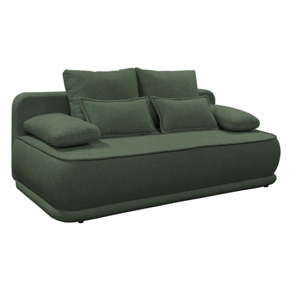 Kondela Rozkládací pohovka, zelený melír, LAGO