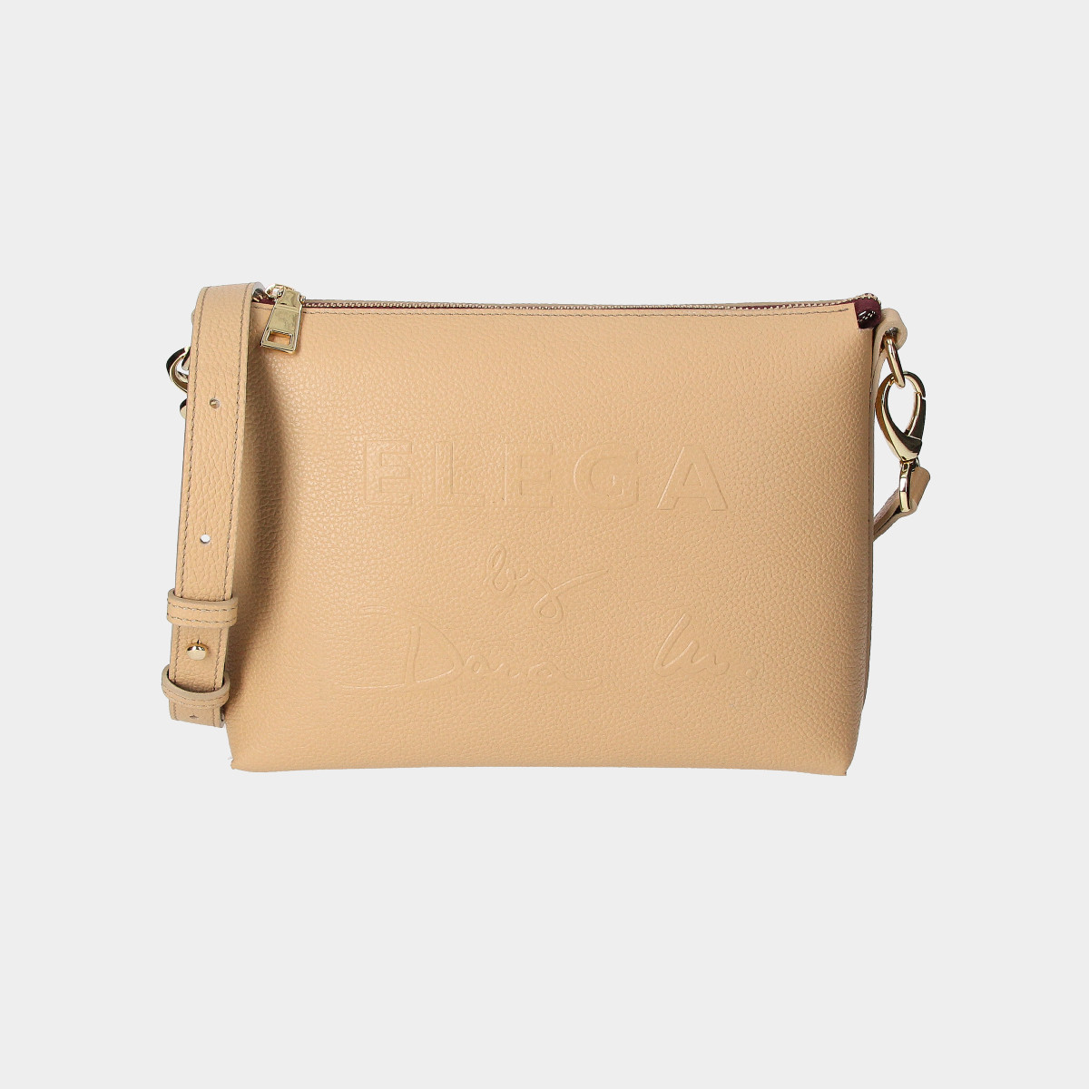 ELEGA by Dana M Crossbody Sailor písková/bordó