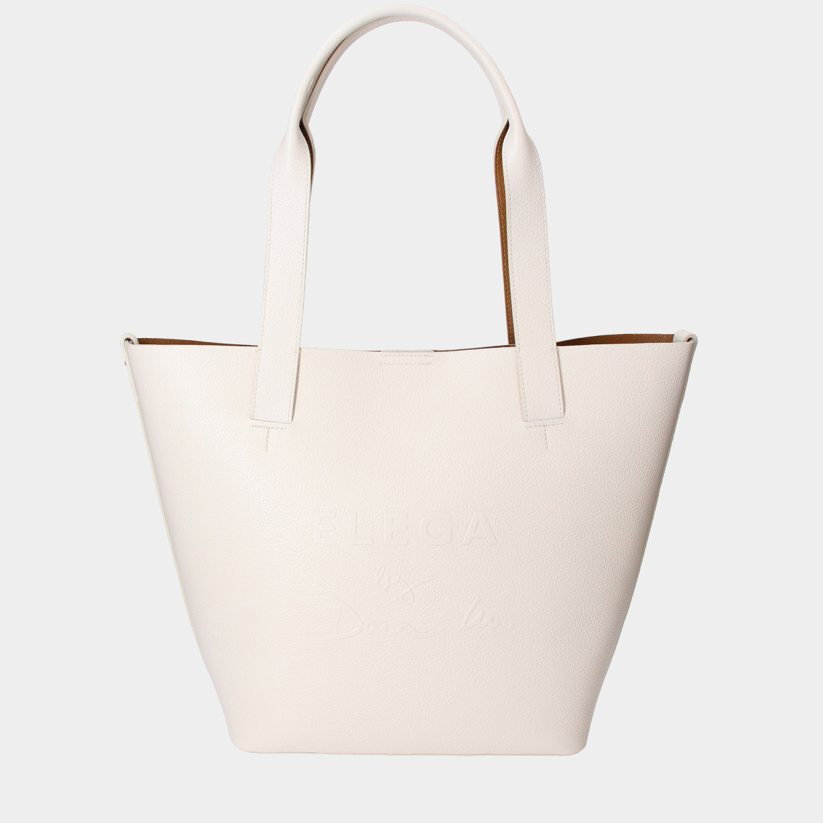 ELEGA by Dana M Shopper Sailor offwhite/koňak
