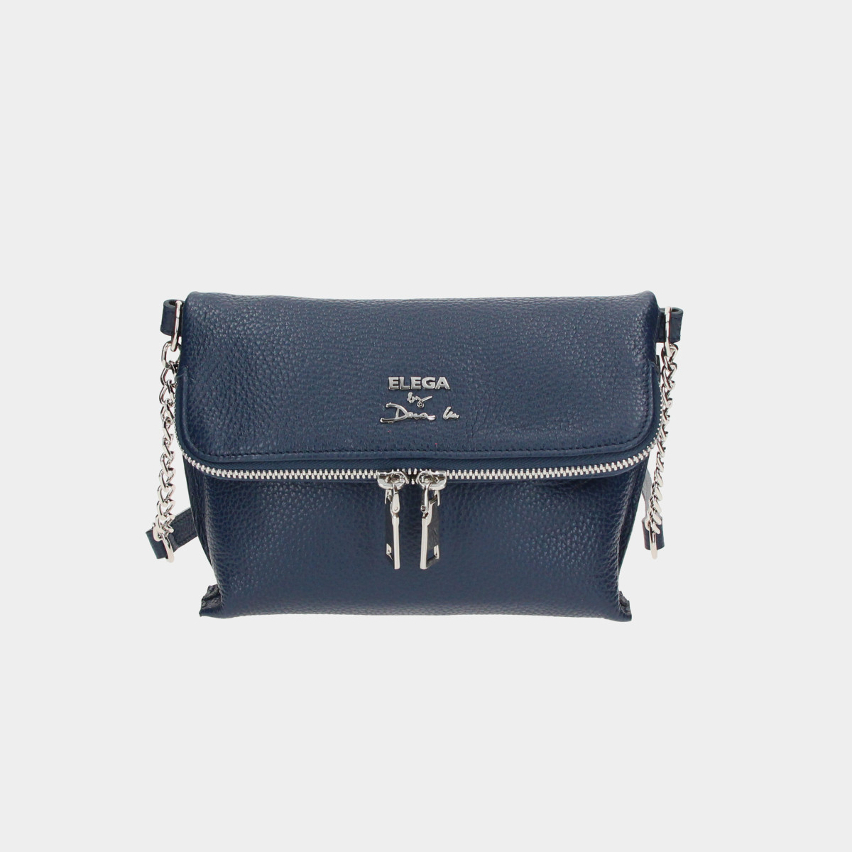 ELEGA by Dana M Malé crossbody Marina modrá/stříbro