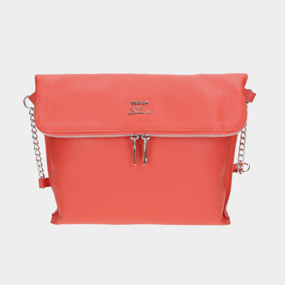 ELEGA by Dana M Crossbody Marina korálová/stříbro