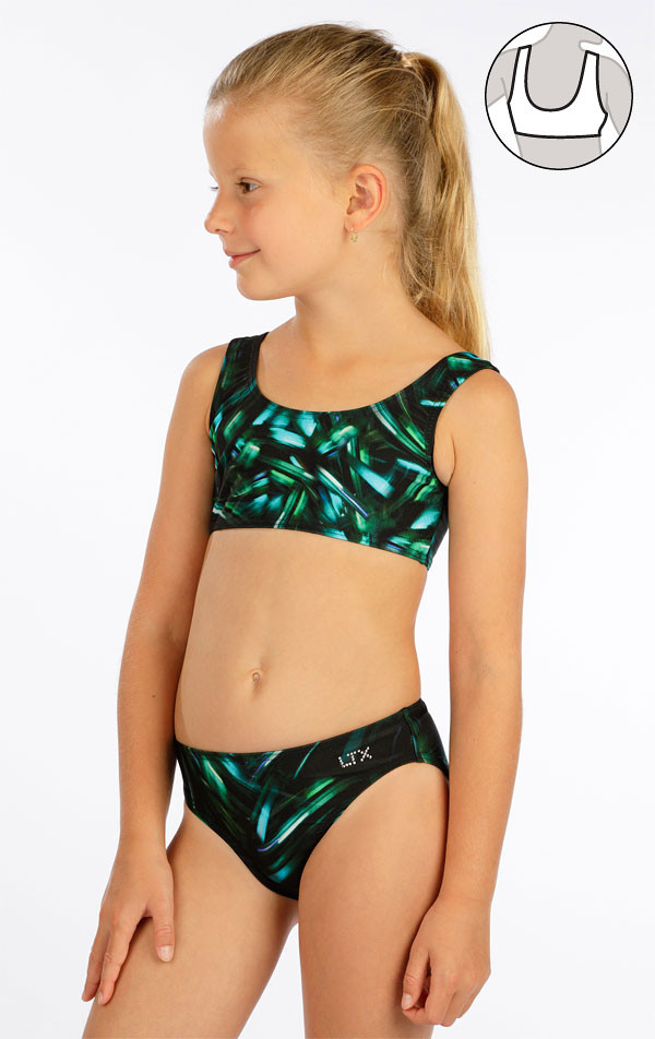 Dívčí plavkový top 6f397 litex 104