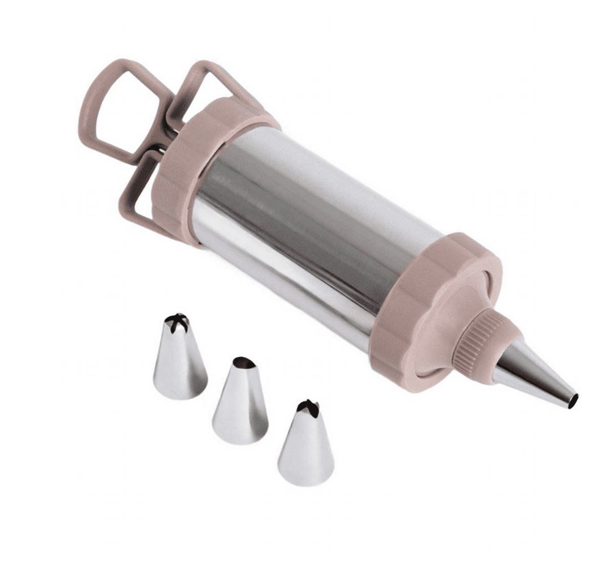 Zdobící pistole | EASY BAKE | pro zdobení ze nerezové oceli | 5 dílů | 723483