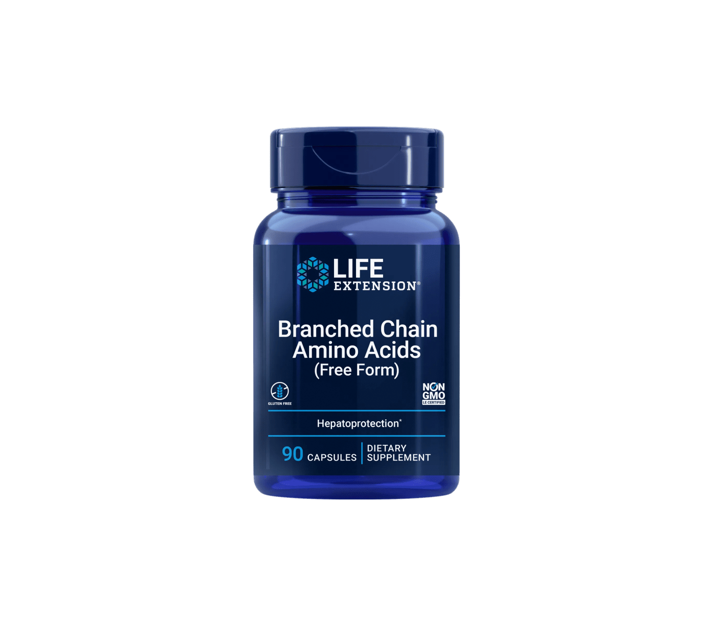 Life Extension BCAA, Regenerace po cvičení, 90 kapslí
