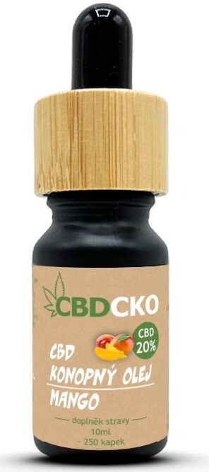 CBDCKO CBD olej mango 20% 10 ml