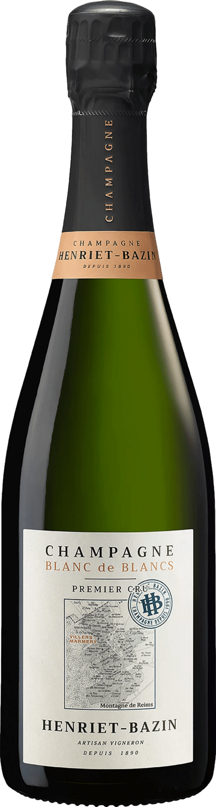 Champagne Henriet Bazin Blanc de Blancs Premier Cru