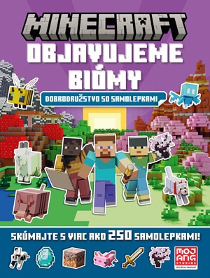 Minecraft - Objavujeme biómy so samolepkami - Kolektiv, Jaroslav Brožina