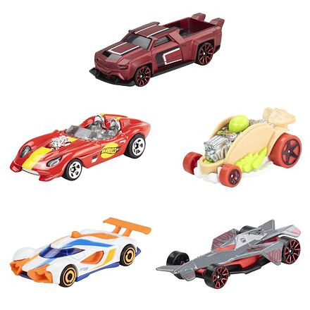 Hot Wheels 5ks Tematický angličák závodní