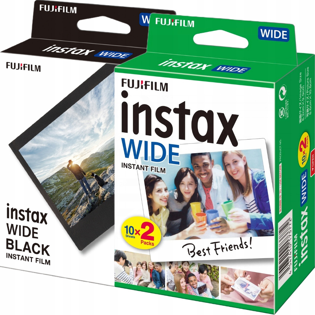 Sada náplní Instax Wide 30 fotografií pro fotoaparát Instax Wide 300 400 Evo Foto