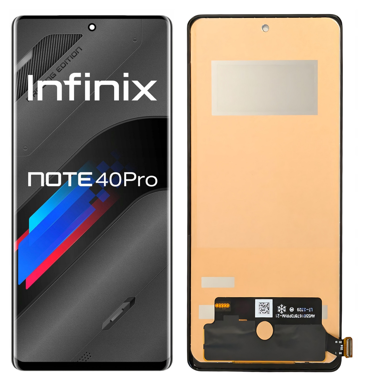 LCD Displej S Rychlým Dotykem Pro Infinix Note 40 Pro 5G Incell X6851